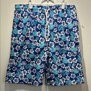 Joe Boxer Blue Floral Men's Swim Shorts